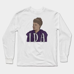 Ida B. Wells Portrait Long Sleeve T-Shirt